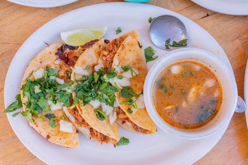 Soup and Taco