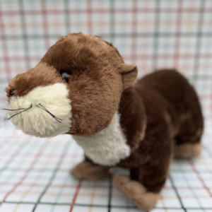 Photo of a stuffed animal otter