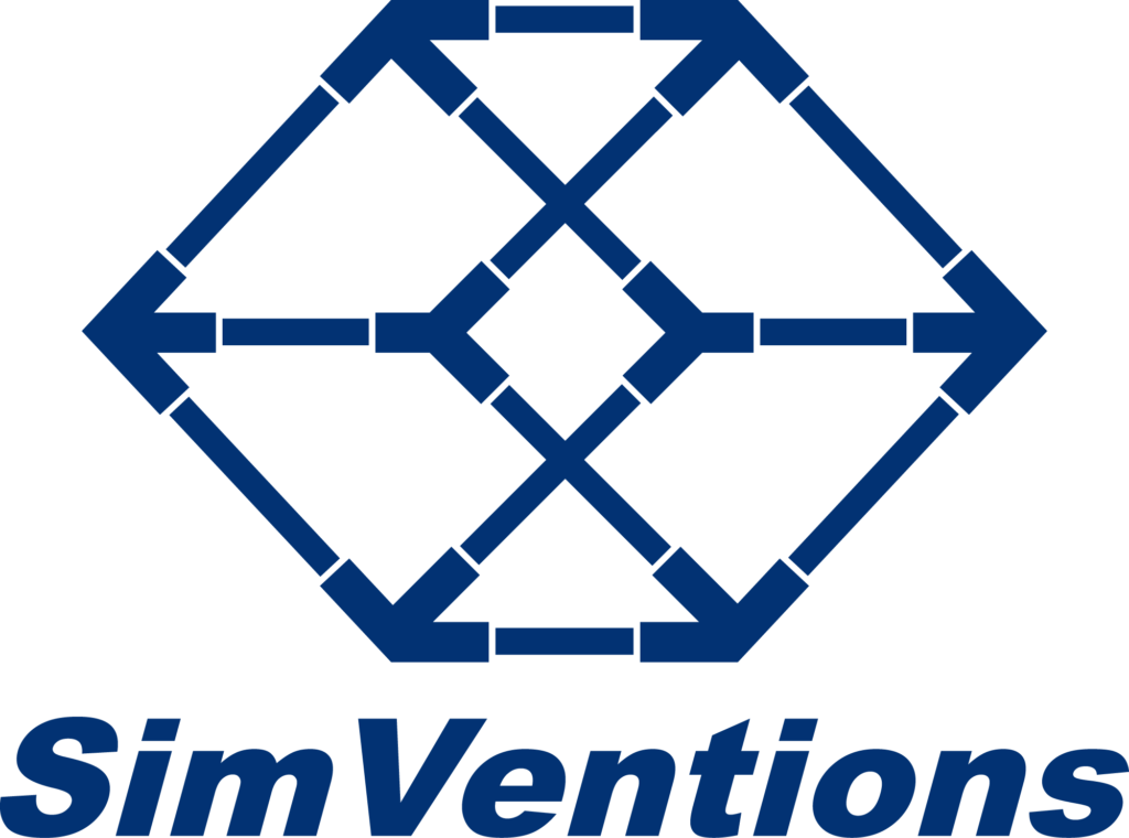 Logo for SimVentions a Main Street Community Builder Sponsor.