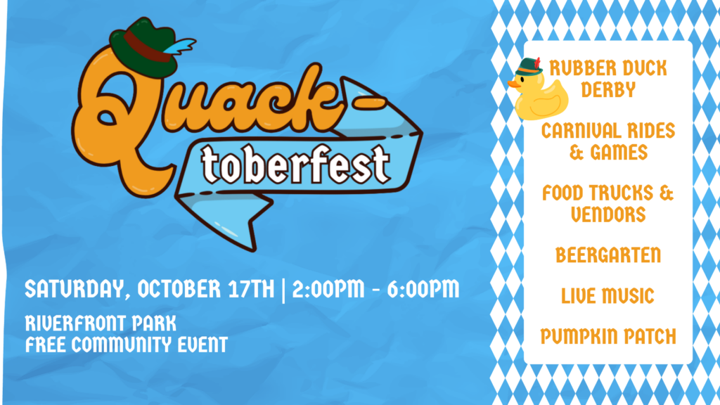 Quacktoberfest - Facebook Event Cover Header image featuring Quacktoberfest logo.